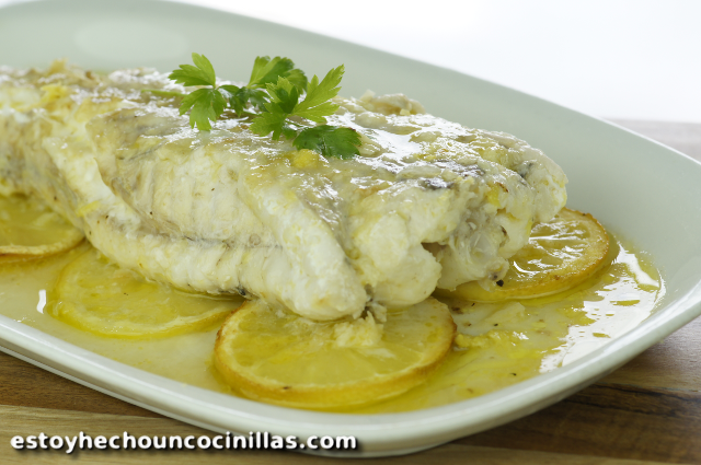 Lemon monkfish recipe