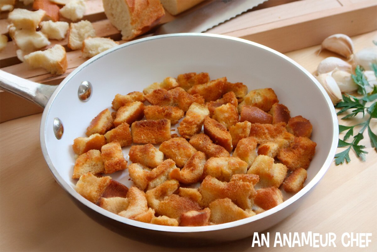 Croutons homemade