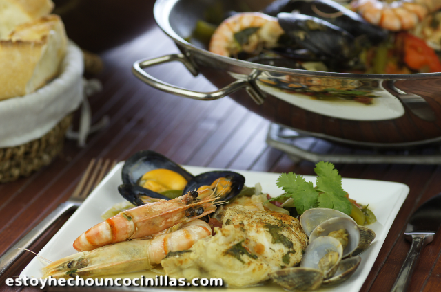 Seafood and fish cataplana