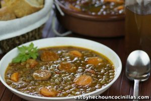 Lentejas con chorizo